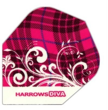 Piórka DIVA TARTAN HARROWS  DART MP 