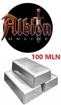 ALBION ONLINE 100KK 100 MLN SREBRO SILVER COINS