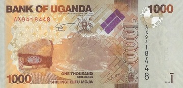Uganda - 1000 Shilling - 2010 - P49a - St.1