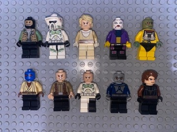 10 FIGUREK I LUDZIKÓW LEGO STAR WARS