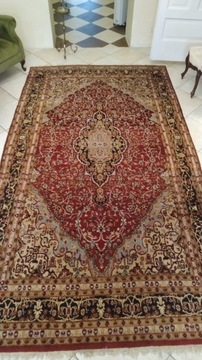 Indyjski dywan ręcznie wiązany