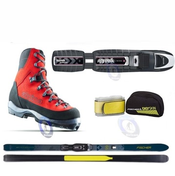 BC Fischer Transnordic 66 E skin+Alpina BC Wyoming