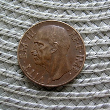 Włochy 10 Centesimi 1939r