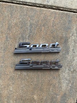 Emblematy błotnika BMW - Sport Line