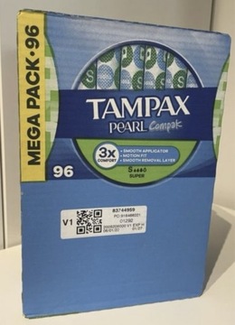 Zestaw tamponów Tampax 96 sztuk
