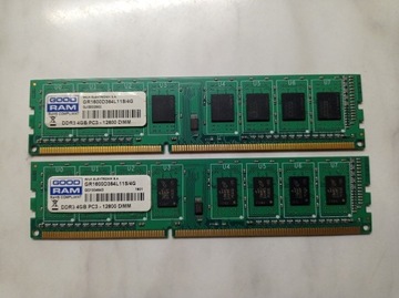Pamięć RAM DDR3 2x4GB 1600MHz, CL11