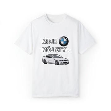 MOJE BMW MÓJ STYL - T-Shirt Biały - Rozmiar XL