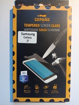 Szkło ochronne SAMSUNG GALAXY J7 Gepard