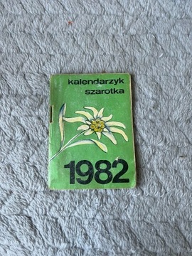 KALENDARZ KIESZONKOWY 1986 SZAROTKA