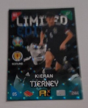 EURO 2020 KICK OFF 2021 LIMITED TIERNEY Panini 