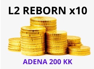 ADENA Lineage 2 L2 Reborn x10 (200KK)