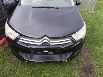 Citroen C4 II B7 kompletny przód 1.6 hdi maska zderzak błotnik lampa pas