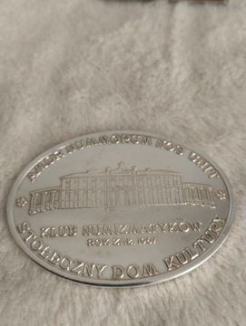 Medal srebro Klub numizmatyków Warszawa