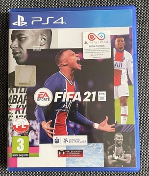 Gra FIFA 21 na PS4 (kompatybilna z PS5)