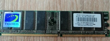 Pamięć RAM DDR 400MHz 256MB PC3200.TwinMos 