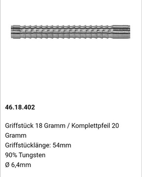 Barrel DART MP   18gr / 20gr Lotki 