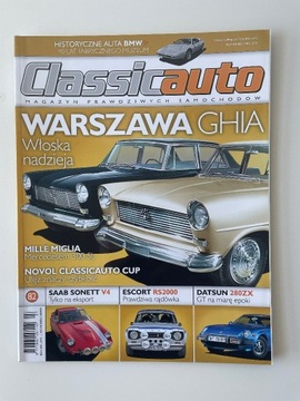 Classic Auto 82 lipiec Warszawa GHIA