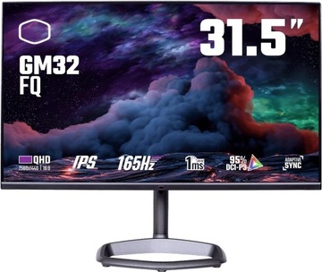 NOWY Monitor Cooler Master GM32-FQ 31,5" - GWAR