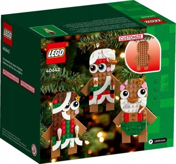 LEGO Piernikowe ozdoby 40642, NOWY zestaw