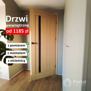 Drzwi wewnętrzne! KOMPLET Z POMIAREM I MONTAŻEM !