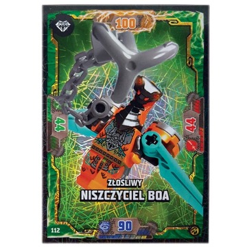 KARTA  NR 112  LEGO NINJAGO seria 7 SEABOUND