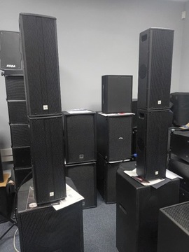 Vertical array 4x 6 cali o mocy 500W RMS 4 Ohmy 