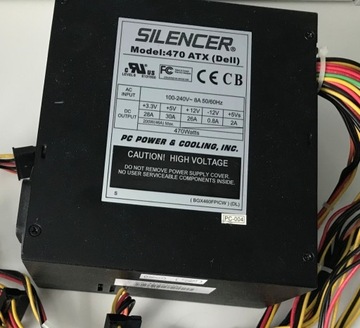 Zasilacz ATX 470W SILENCER