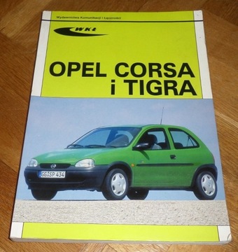 OPEL CORSA TIGRA wyd. III 2004 czytaj spis treści 