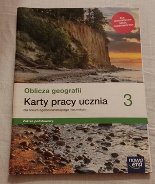 Oblicza geografii 3 karta pracy ucznia, zakres pod