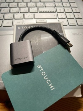 Dotykowy USB C do 3.5 mm słuchawki 