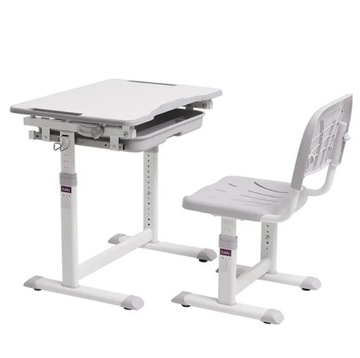 Fundesk - Regulowane biurko z krzesełkiem