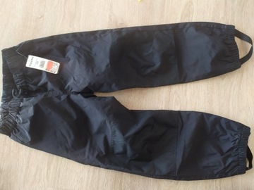 windstop waterproof spodnie 128 KappAhl 