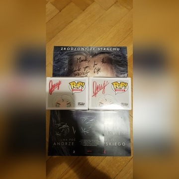 Wiedźmin Funko Pop Ciri E3 autograf Freya Witcher