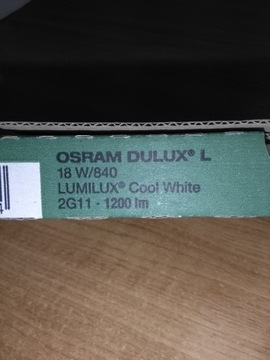 Swietlówka Osram DuluX L 18W/840 2G11