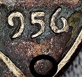 Lincoln  Cent  1956 USA.  DUCH.  Znak mennicy-D!!