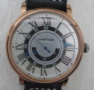 Cartier Rotonde Central Chronograph Gold Watch