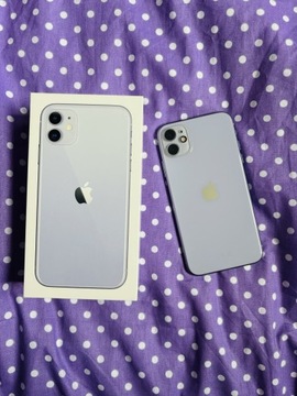 iPhone 11 64 GB Fioletowy Stan idealny 