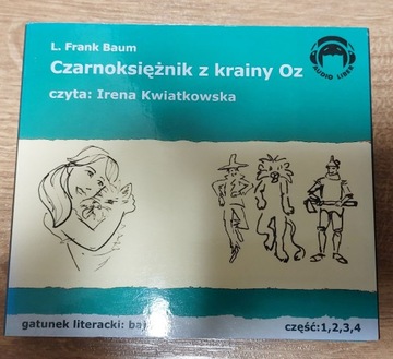 Czarnoksiężnik z krainy Oz CD czyta I.Kwiatkowska