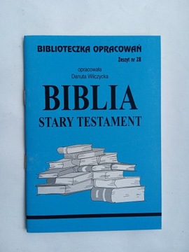 Biblia Stary Testament  Biblioteczka opracowań 28