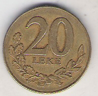 Albania 20 leke 2000