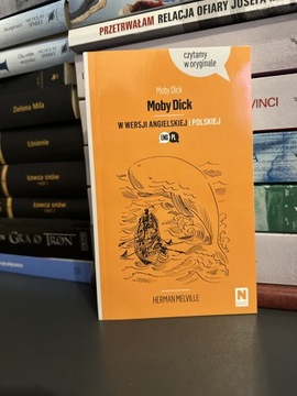 Moby Dick w wersji ang i PL 