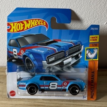 Hot wheels 68 mercury cougar