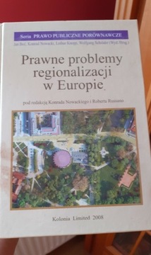 Prawne problemy regionalizacji w Europie