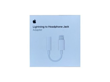 Adapter Lightning Słuchawki 3.5mm Apple