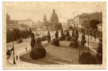 Warszawa Plac Trzech Krzyży Wołyński