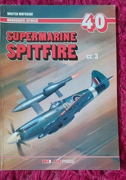 Spitfire cz 1-4  - Monografie Lotnicze AJ-Press