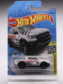 19 Ford Ranger Raptor Hot Wheels 1:64