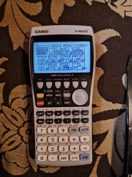 kalkulator CASIO FX-9860G II USB POWER 