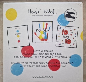 Herve Tullet zestaw 3szt. Komplet