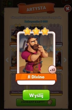 Coin Master Il Divino ARTYSTA